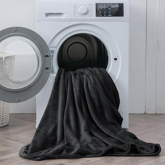 BEDELITE Flannel Sheets King Size Black - Image 8
