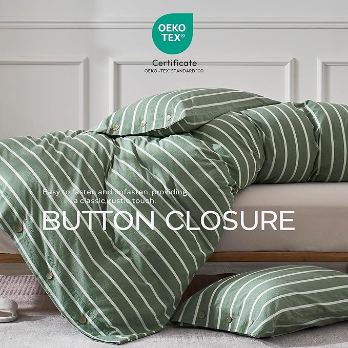 JELLYMONI Cotton Duvet Cover Twin XL Size - Image 5