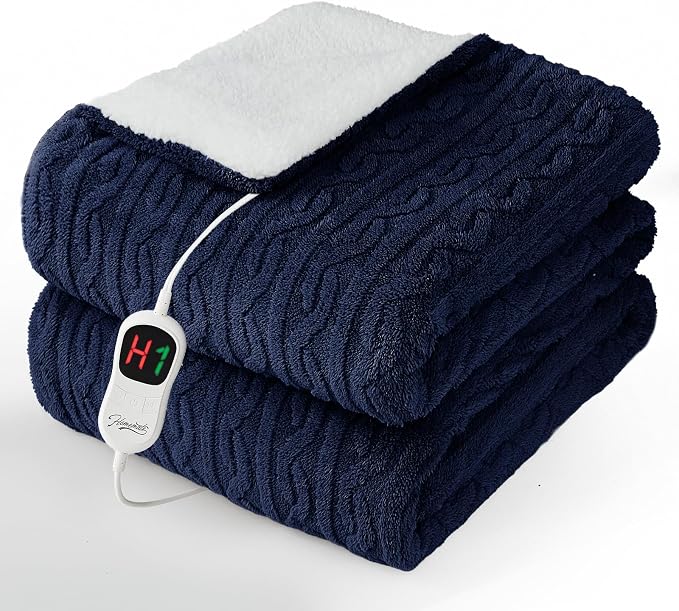 Homemate Electric Heated Blanket Twin Size by Homemate
