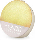 Geuuap Sunrise Alarm Clock White Noise Machine | Natural Wake-Up Light by Geuuap
