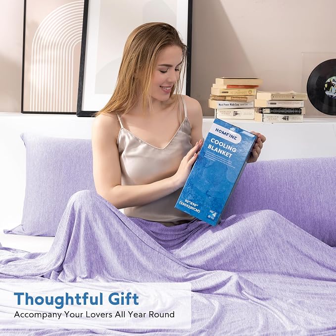 HOMFINE Cooling Blankets for Hot Sleepers - Image 6
