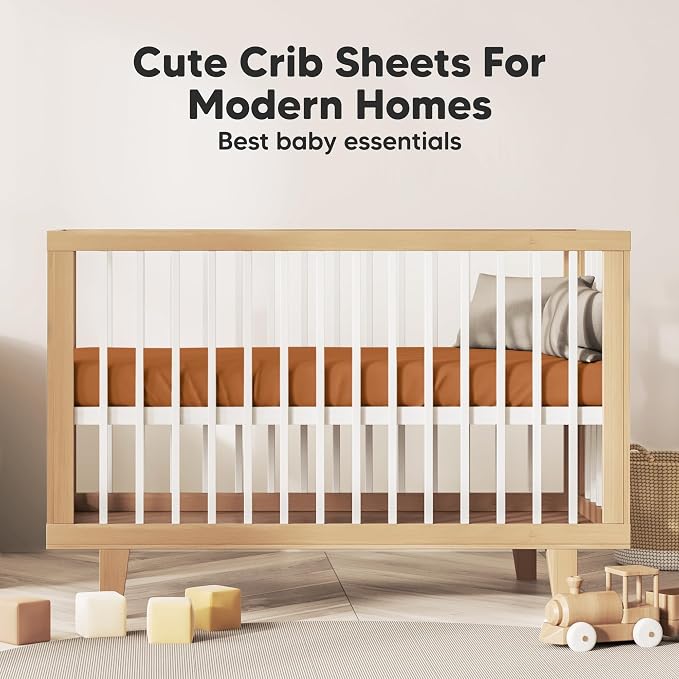 KeaBabies 2-Pack Organic Crib Sheets - Image 8
