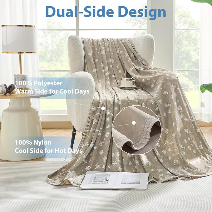 OIGAE Cooling Blanket for Hot Sleepers - Image 3