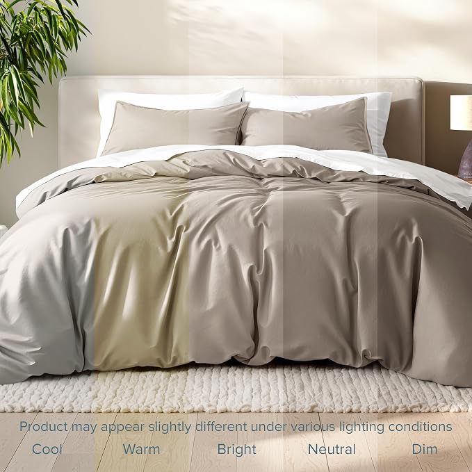 Bare Home Bedding Duvet Cover California King Size - Image 8