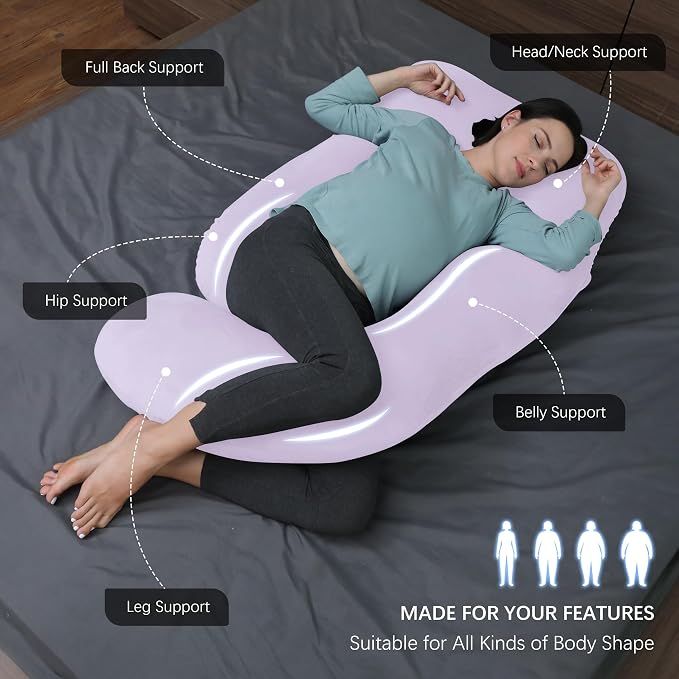 MOON PARK Pregnancy Pillows for Sleeping - Image 2