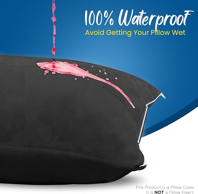 Utopia Bedding Premium 100% Waterproof Pillow Protectors - Image 3
