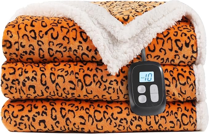 LaffyLo Electric Heated Blanket Full Size 72 x 84, Fast Heating Blanket - Image 8