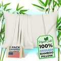 Pillow Cases - 100% Viscose Derived from Bamboo - Cooling Pillowcase - Standard by VeganSilk