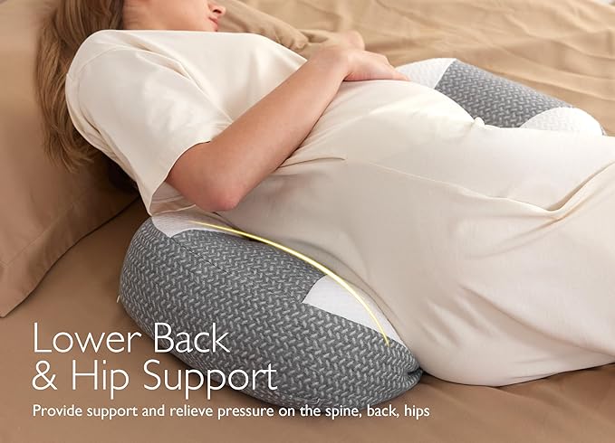 Momcozy Plus W Shaped Pregnancy Pillow - Image 5