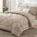 CozyLux Full Size Comforter Sets Wheat by CozyLux