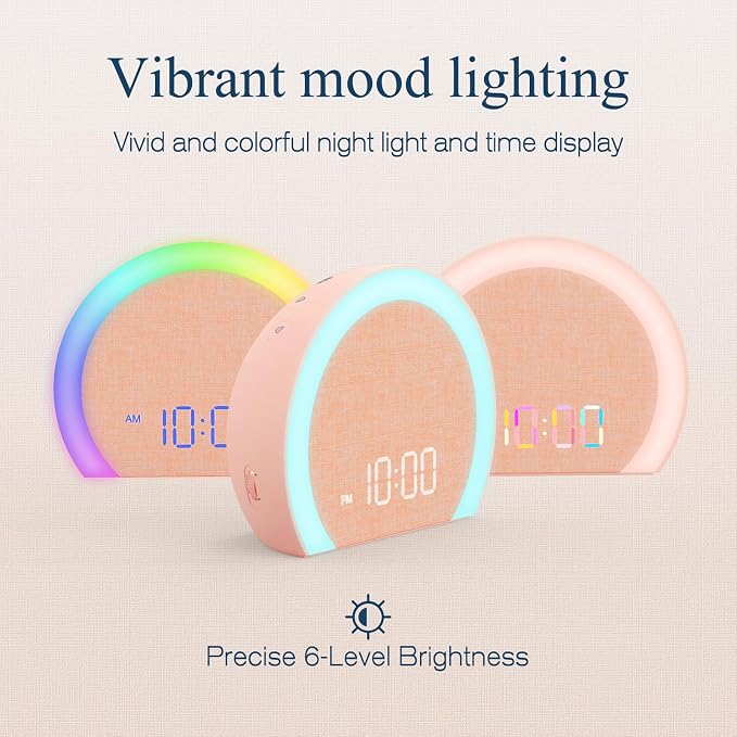 ANJANK Loud Alarm Clock with Wireless Bed Shaker, Vibrating Dual Alarm with - Image 7