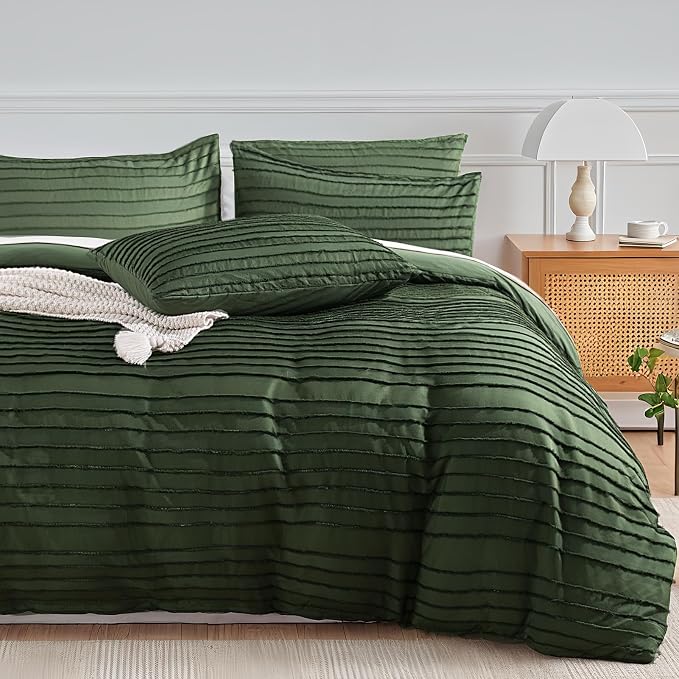 NEXHOME PRO Duvet Cover, 3 Pieces Boho Tufted Duvet Cover Set, Soft and by NEXHOMEPRO