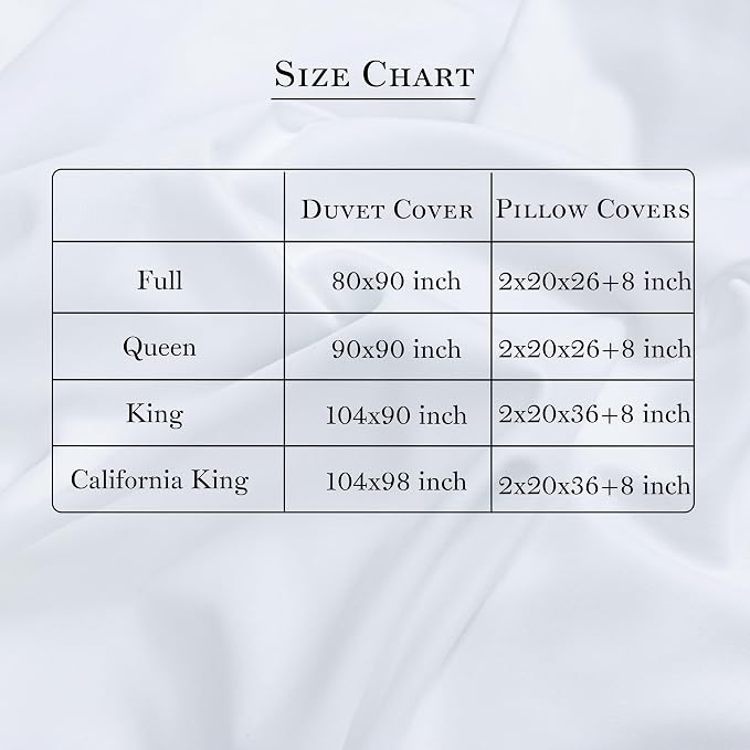 Dreamology White Duvet Cover Luxury Hotel Quality Bedding Set 100% Cotton - Image 6