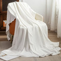 AmyHomie Cooling Waffle Blanket Queen Size, 100% Rayon Derived from Bamboo by AmyHomie