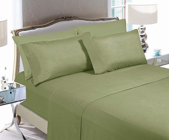 Elegant Comfort Luxury Soft Bed Sheets 1500 Premium Hotel Quality Microfiber - Image 2