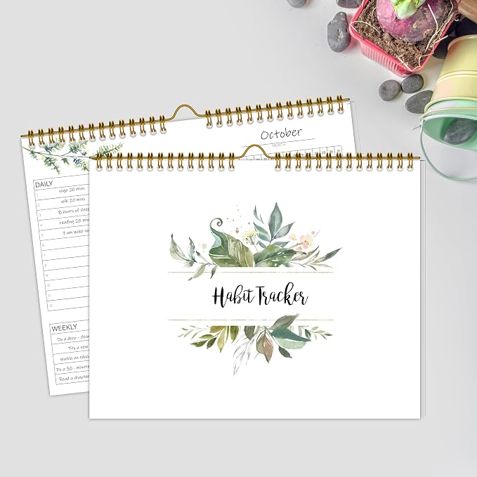 Habit Tracker Calendar，12 Monthly Habit Tracker Journal - Image 5