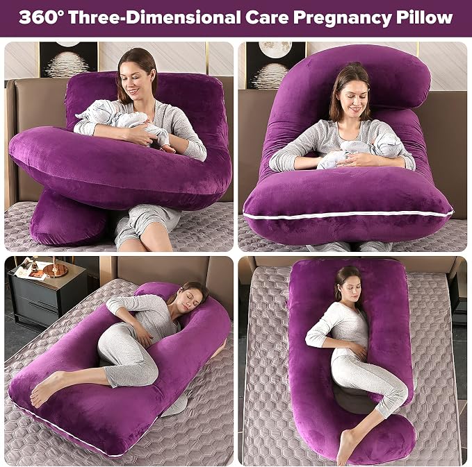 U-Shaped Full Body Pregnancy Pillow - Image 4