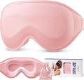 LitBear Long Lash Sleep Mask for Women Men Side Sleeper, 3D Contoured Light by LitBear