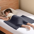 Guohaoi Knitted Weighted Lap Pad No Beads Cooling Weighted Blanket Kids by GuohuoiHomeKitchen