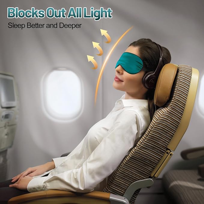 Sleep Mask, Silk Eye Mask for Sleeping - Image 7