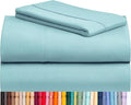 LuxClub 3 PC Sheet Bed Sheets Deep Pockets 18" Eco Friendly Wrinkle by LuxClub