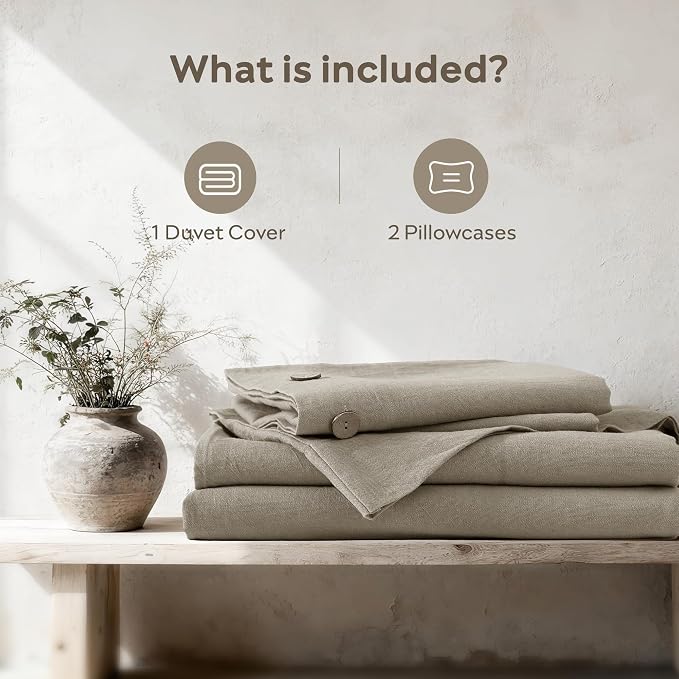 JELLYMONI Cotton Duvet Cover King Size - Image 7