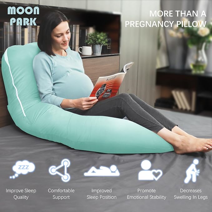 MOON PARK Pregnancy Pillows for Sleeping - Image 4