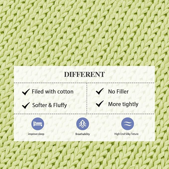 L'AGRATY Knitted Weighted Blanket - Image 3