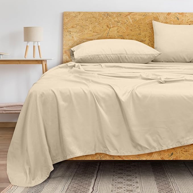 Royale Linens 300 Thread Count 100% Long Staple Combed Cotton Flat Sheet - Image 9