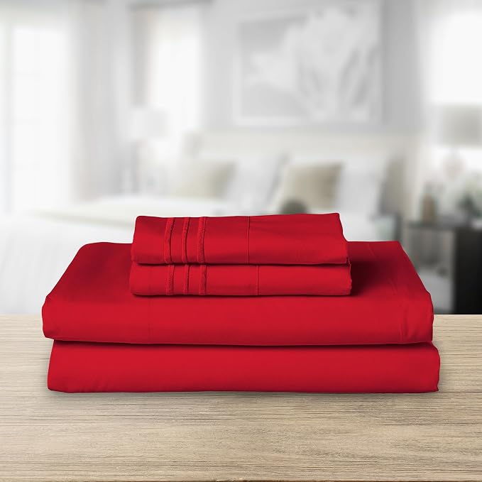 Elegant Comfort Luxurious 1500 Premium Hotel Quality Microfiber Three Line - Image 2