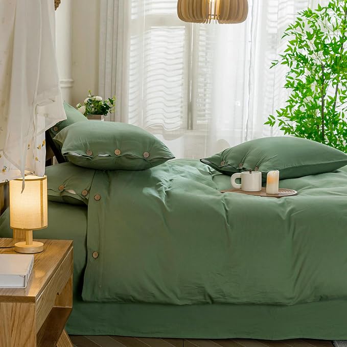 JELLYMONI Cotton Duvet Cover Super Queen Size - Image 7