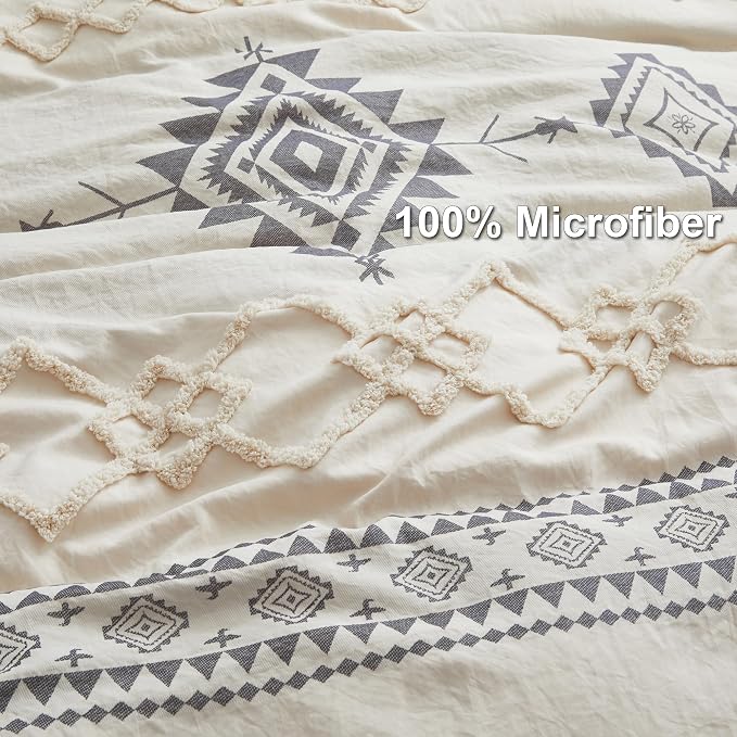 Oli Anderson Boho Duvet Cover Set Twin Size, Durable and Super Soft Duvet Covers - Image 3
