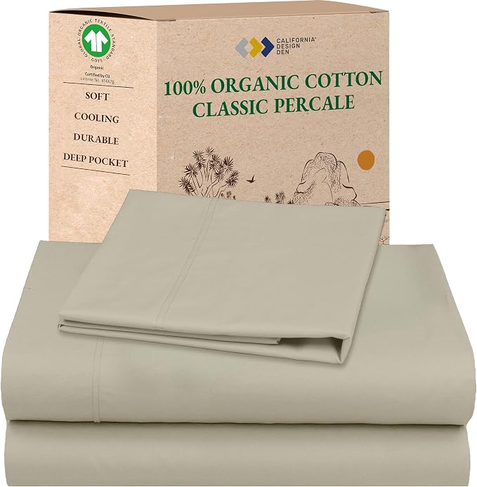 California Design Den Twin Size Sheets Set by CaliforniaDesignDen