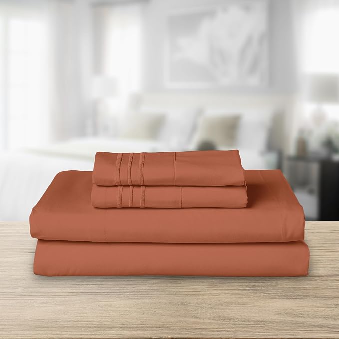 Elegant Comfort Luxurious 1500 Premium Hotel Quality Microfiber Three Line - Image 2
