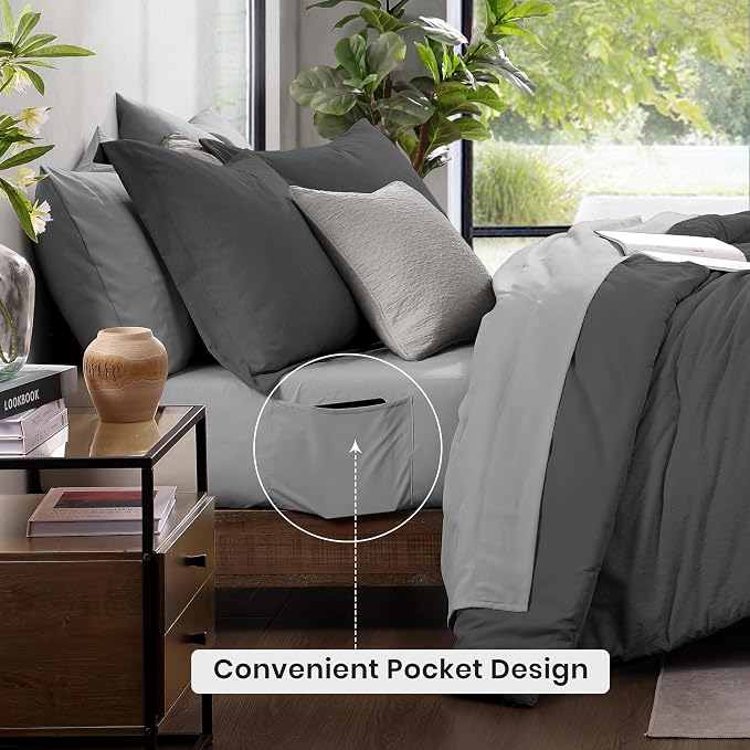 Monbix Queen Comforter Set - Image 4