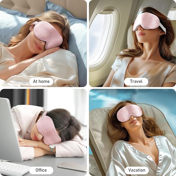 LitBear 100% 22 Momme Mulberry Silk Sleep Mask - Image 7