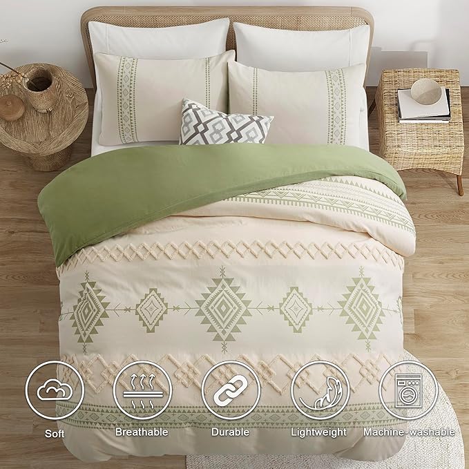Oli Anderson Boho Duvet Cover Set Twin Size, Durable and Super Soft Duvet Covers - Image 6