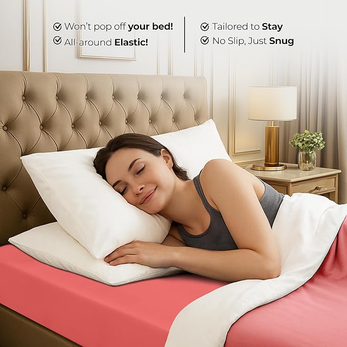 Utopia Bedding Queen Fitted Sheet - Image 8