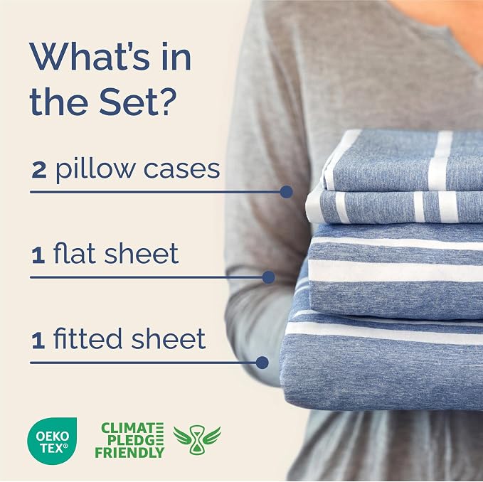 King Size 4 Piece Sheet Set - Image 2