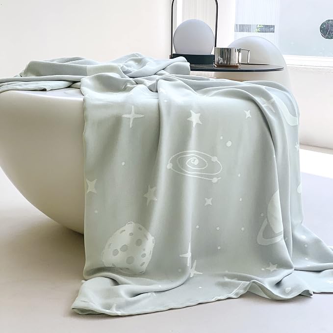 AmyHomie Cooling Blanket for Kids, Soft Comfy Summer Throw for Hot Sleepers - Image 2