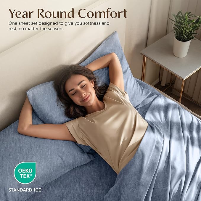Utopia Bedding Queen Size Sheet Set – 4 Piece Bed Sheets, Soft and Breathable - Image 5