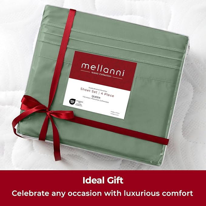 Mellanni Extra Deep King Sheets - Image 9