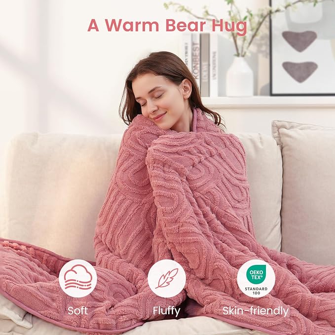 Sherpa Fleece Adult Weighted Blanket Great - Image 4