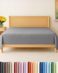 Twin XL Size Flat Sheet by CGKUnlimited