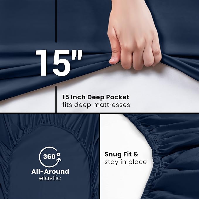 Utopia Bedding Twin Fitted Sheets - Image 6
