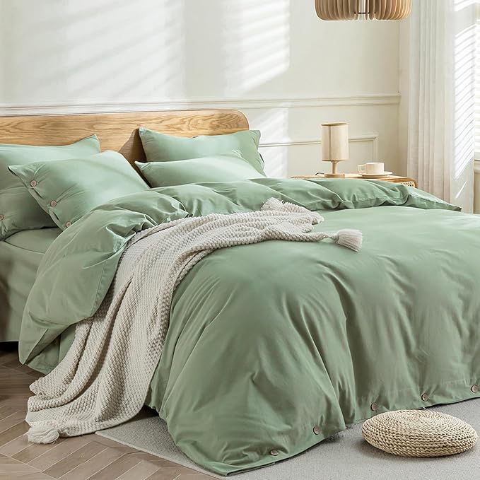JELLYMONI Cotton Duvet Cover Cal King Size - Image 2