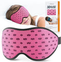 LitBear Breathable Sleep Mask, 3D Eye Mask Sleep by LitBear