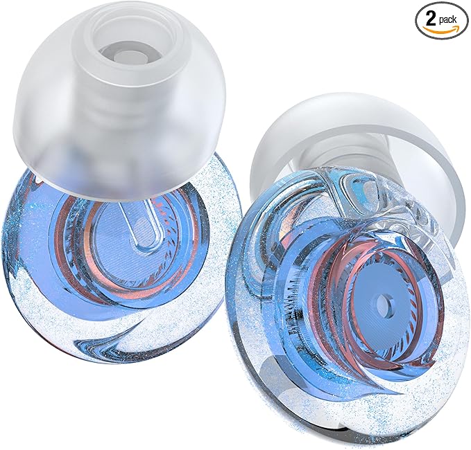 Yawsoy Ear Plugs for Concerts, 2 Pack High Fidelity Ear Plugs, Reusable by Yawsoy