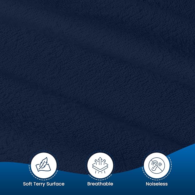 Queen Size Mattress Protector Waterproof, Premium 200 GSM Terry Mattress Cover - Image 8