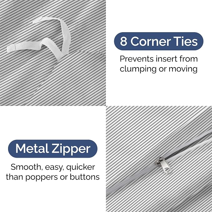 Duvet Cover Cal King Size Set - Image 4